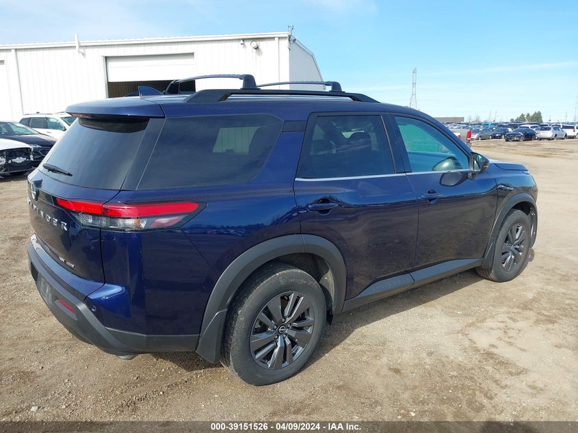 2022 NISSAN PATHFINDER SV - 5N1DR3BC1NC246766
