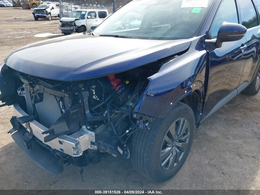 2022 NISSAN PATHFINDER SV - 5N1DR3BC1NC246766