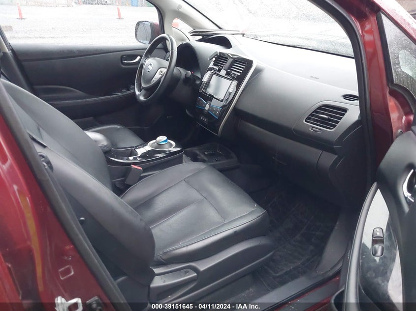 2016 Nissan Leaf Sl VIN: 1N4BZ0CP4GC305121 Lot: 39151645