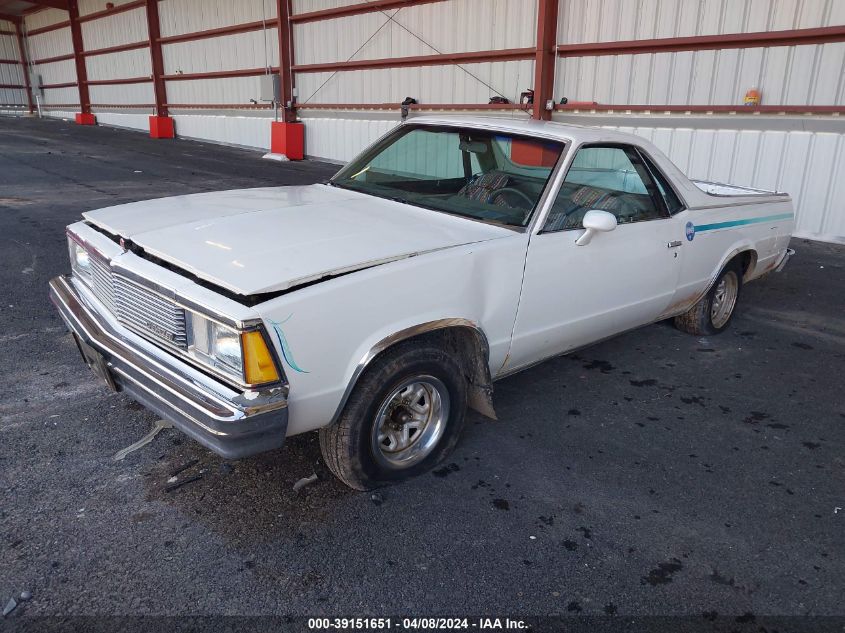 1981 Chevrolet El Camino VIN: 1GCCW80J1BD501509 Lot: 39151651