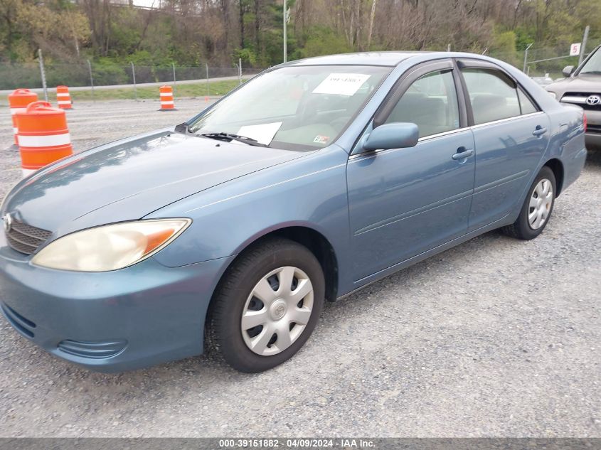 4T1BE32K82U538236 | 2002 TOYOTA CAMRY