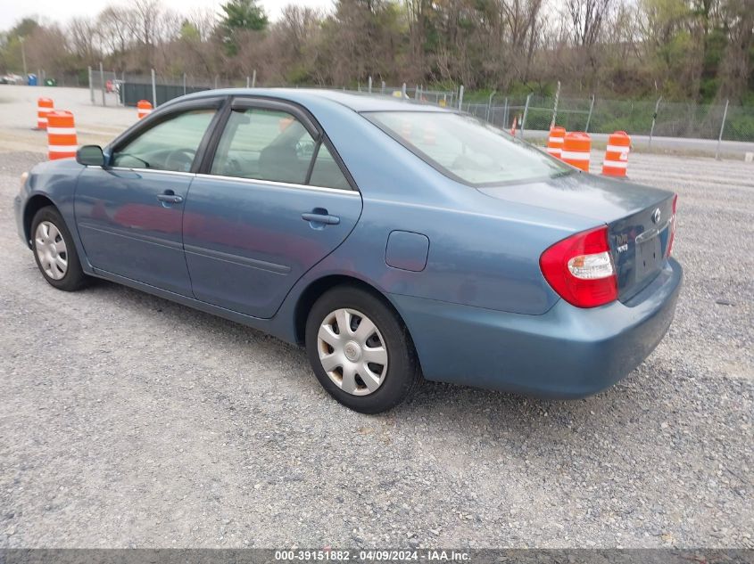 4T1BE32K82U538236 | 2002 TOYOTA CAMRY