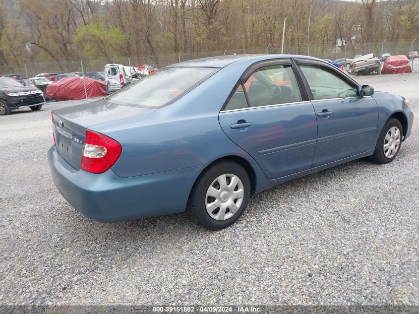 4T1BE32K82U538236 | 2002 TOYOTA CAMRY