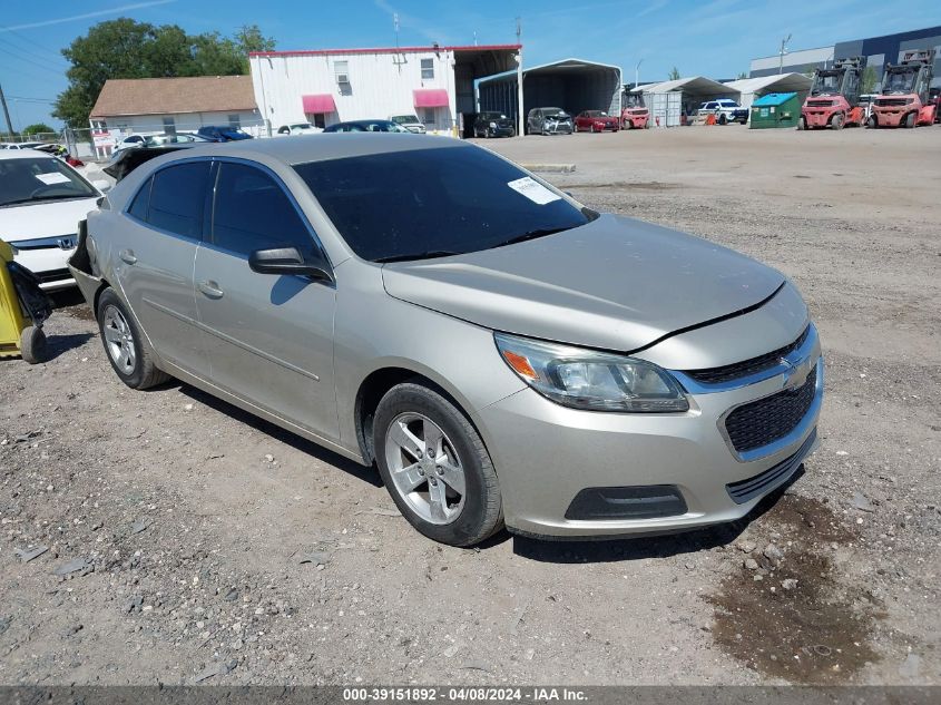 2015 Chevrolet Malibu Ls VIN: 1G11B5SL2FF229832 Lot: 39865065