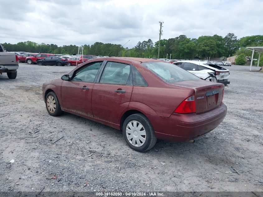 2007 Ford Focus S/Se/Ses VIN: 1FAFP34N07W129706 Lot: 39152050