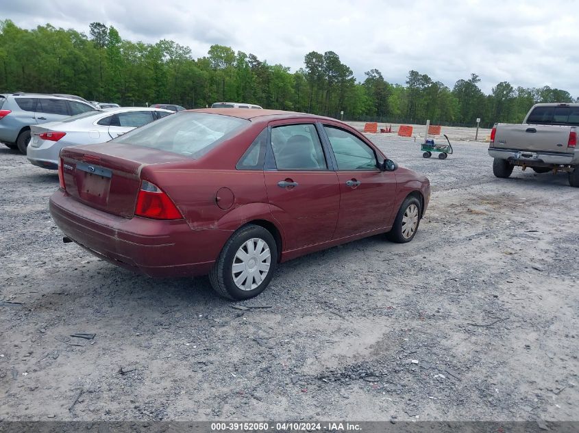 2007 Ford Focus S/Se/Ses VIN: 1FAFP34N07W129706 Lot: 39152050