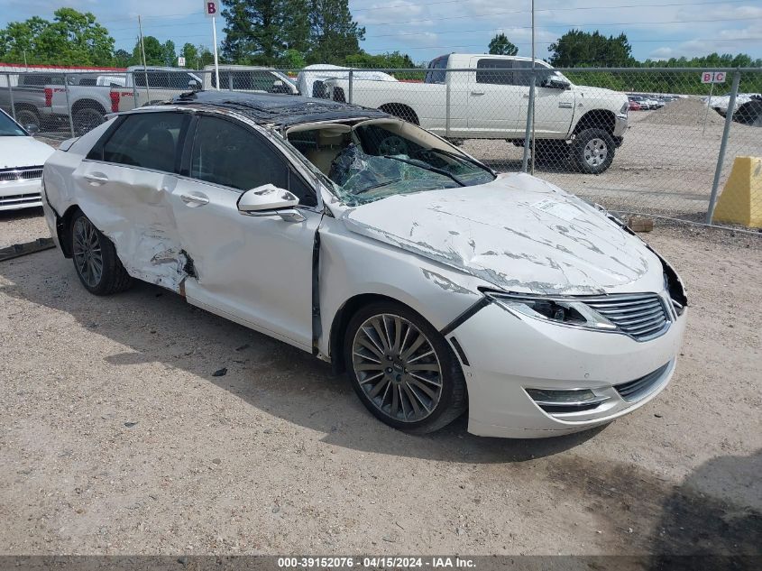 2013 Lincoln Mkz Hybrid VIN: 3LN6L2LU9DR824818 Lot: 39152076