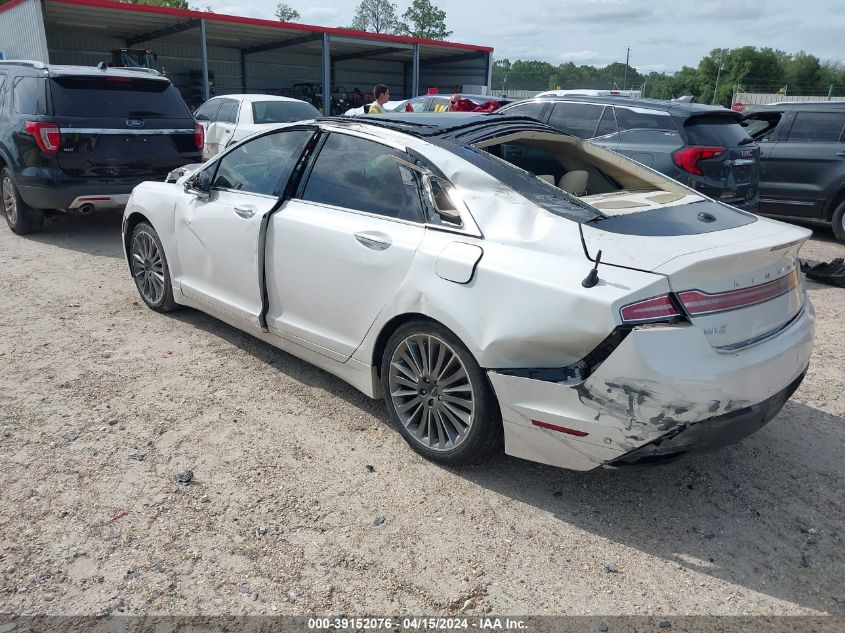 2013 Lincoln Mkz Hybrid VIN: 3LN6L2LU9DR824818 Lot: 39152076