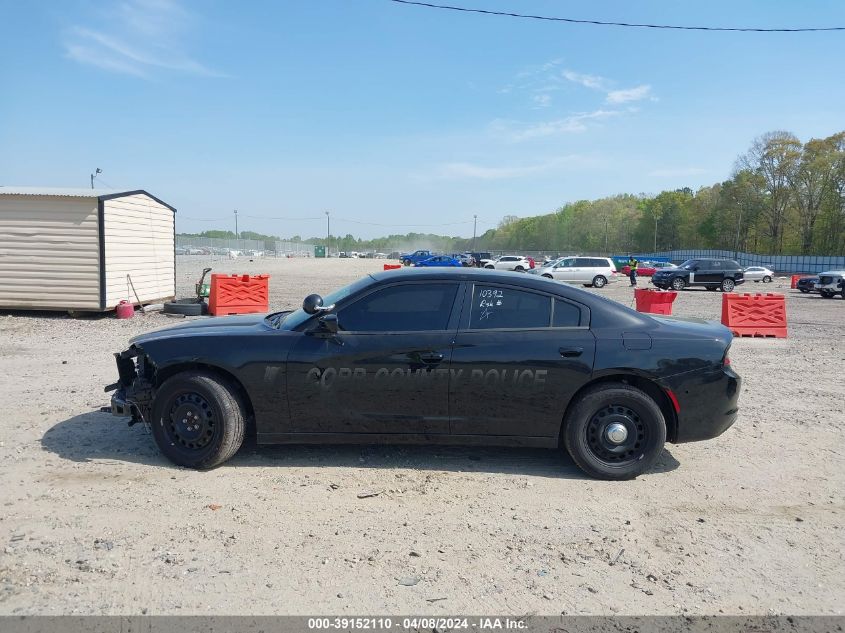 2021 Dodge Charger Police Awd VIN: 2C3CDXKG4MH669608 Lot: 39152110