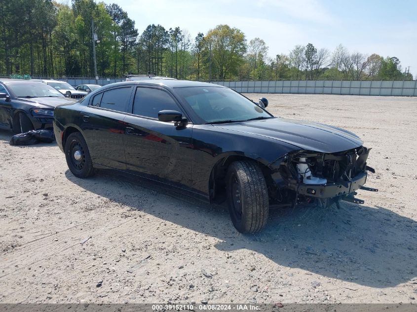 2021 Dodge Charger Police Awd VIN: 2C3CDXKG4MH669608 Lot: 39152110