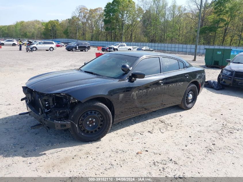 2021 Dodge Charger Police Awd VIN: 2C3CDXKG4MH669608 Lot: 39152110