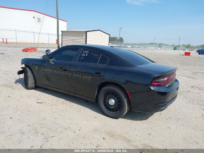 2021 Dodge Charger Police Awd VIN: 2C3CDXKG4MH669608 Lot: 39152110