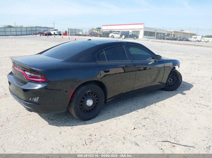 2021 Dodge Charger Police Awd VIN: 2C3CDXKG4MH669608 Lot: 39152110