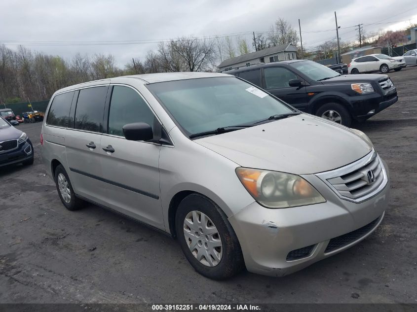 2008 Honda Odyssey Lx VIN: 5FNRL38208B098143 Lot: 39152251