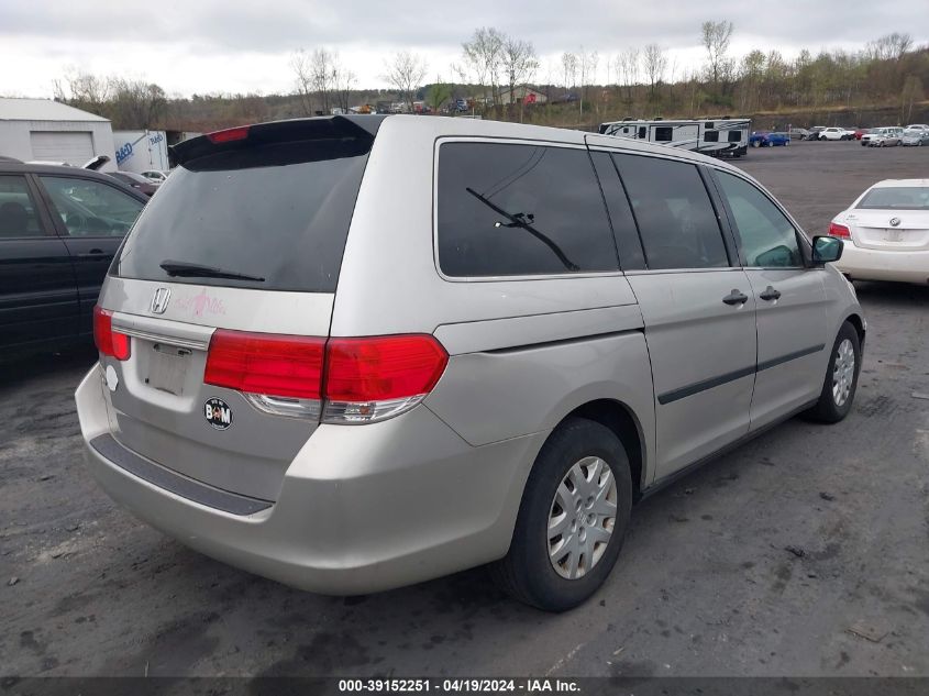 2008 Honda Odyssey Lx VIN: 5FNRL38208B098143 Lot: 39152251