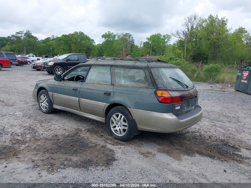 4S3BH6655Y6606927 | 2000 SUBARU OUTBACK