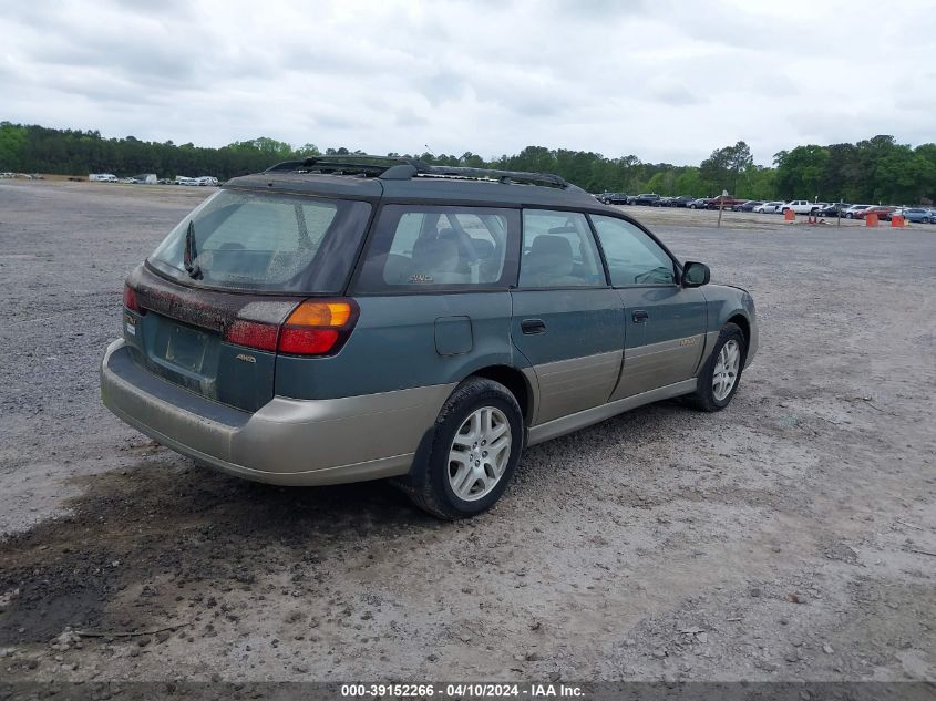 4S3BH6655Y6606927 | 2000 SUBARU OUTBACK