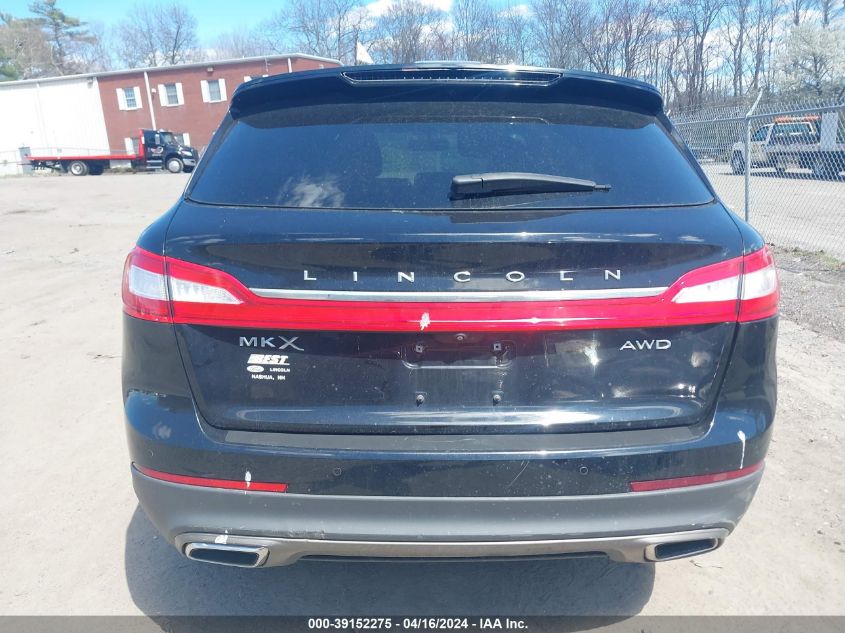 2017 Lincoln Mkx Reserve VIN: 2LMPJ8LR1HBL51787 Lot: 39152275