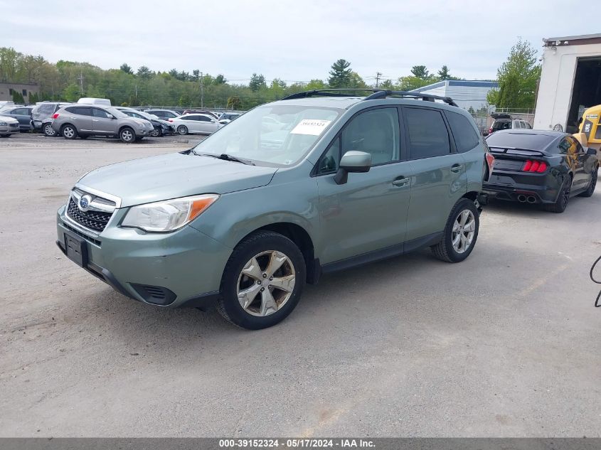 2014 Subaru Forester 2.5I Premium VIN: JF2SJAEC4EH542789 Lot: 39152324