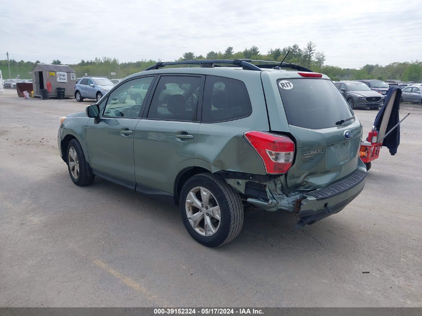 2014 Subaru Forester 2.5I Premium VIN: JF2SJAEC4EH542789 Lot: 39152324