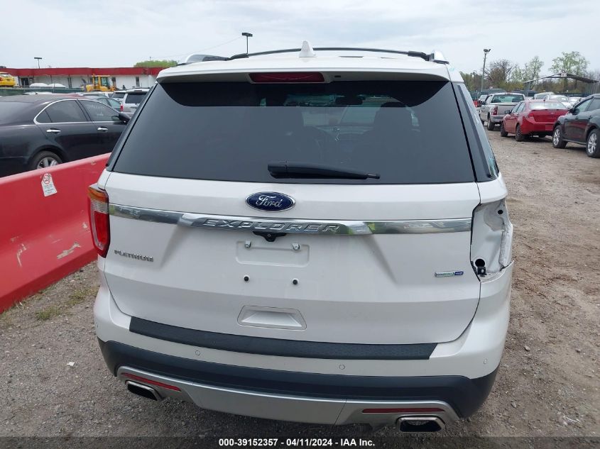 2017 Ford Explorer Platinum VIN: 1FM5K8HT9HGA69717 Lot: 39152357