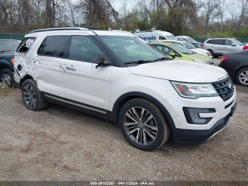 2017 Ford Explorer Platinum VIN: 1FM5K8HT9HGA69717 Lot: 39152357