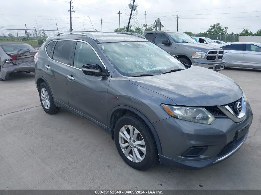 2014 Nissan Rogue Sv VIN: 5N1AT2MT5EC833564 Lot: 39152548