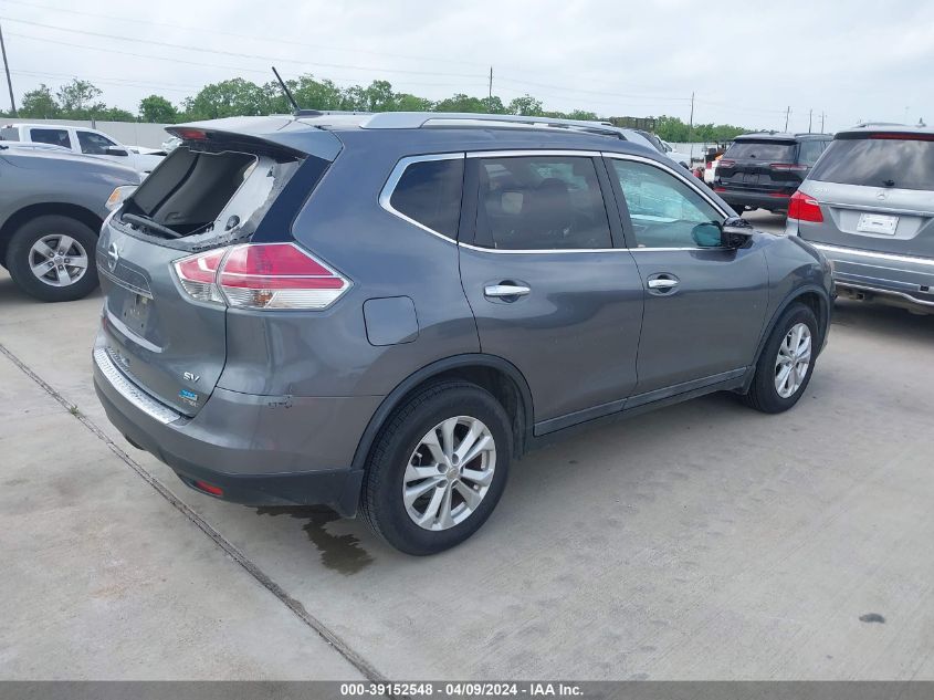 2014 Nissan Rogue Sv VIN: 5N1AT2MT5EC833564 Lot: 39152548