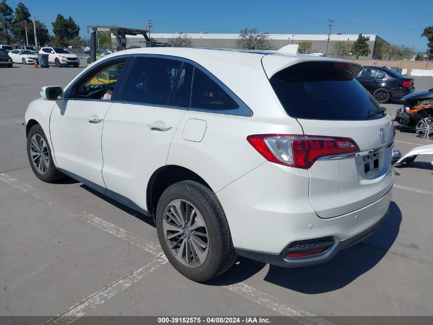 2016 Acura Rdx Advance Package VIN: 5J8TB3H74GL014908 Lot: 39152575