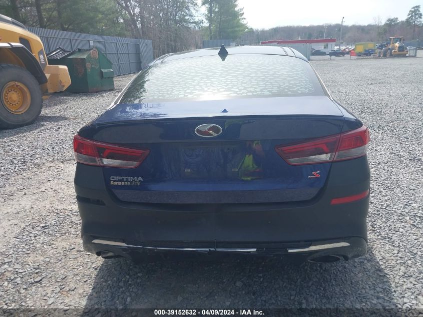 2019 Kia Optima S VIN: 5XXGT4L30KG283441 Lot: 39152632