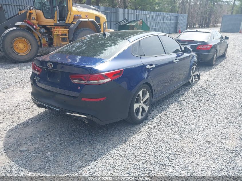 2019 Kia Optima S VIN: 5XXGT4L30KG283441 Lot: 39152632