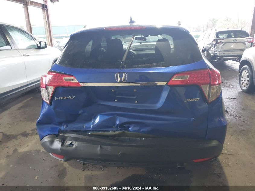 2021 Honda Hr-V Awd Ex VIN: 3CZRU6H52MM711193 Lot: 39152685