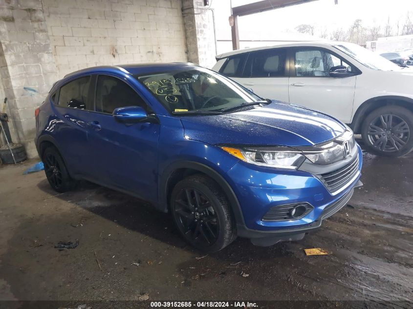 2021 Honda Hr-V Awd Ex VIN: 3CZRU6H52MM711193 Lot: 39152685