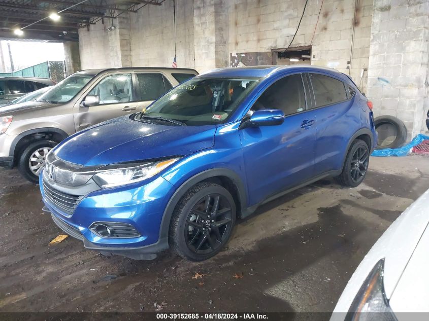 2021 Honda Hr-V Awd Ex VIN: 3CZRU6H52MM711193 Lot: 39152685