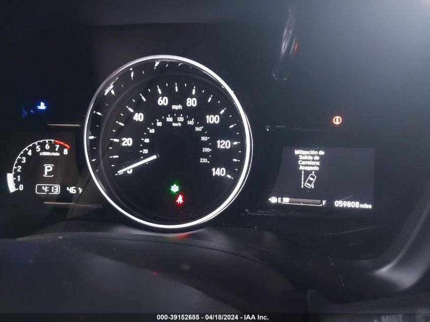 2021 Honda Hr-V Awd Ex VIN: 3CZRU6H52MM711193 Lot: 39152685