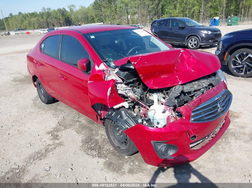 2018 Mitsubishi Mirage G4 Es VIN: ML32F3FJ4JHF00292 Lot: 39152821