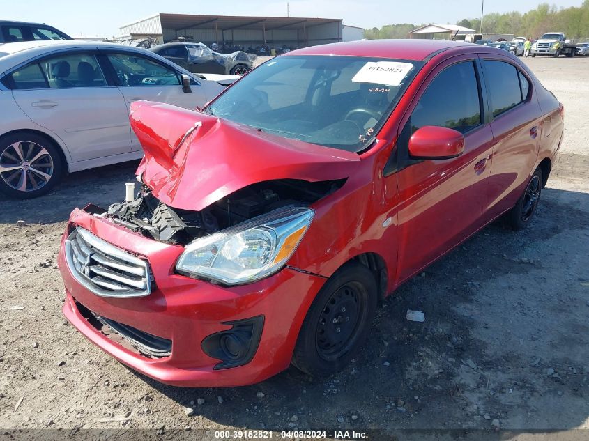 2018 Mitsubishi Mirage G4 Es VIN: ML32F3FJ4JHF00292 Lot: 39152821