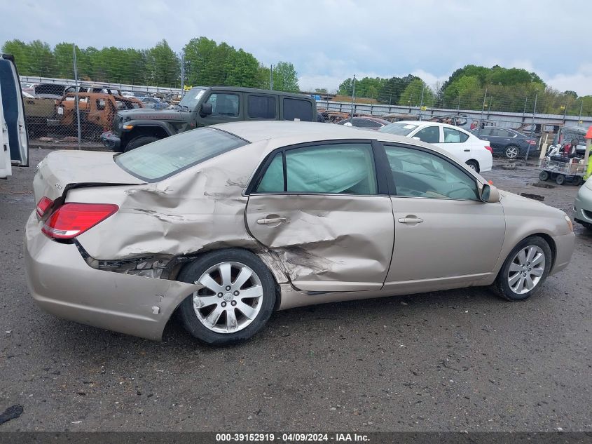 2006 Toyota Avalon Xls VIN: 4T1BK36B26U119629 Lot: 39152919