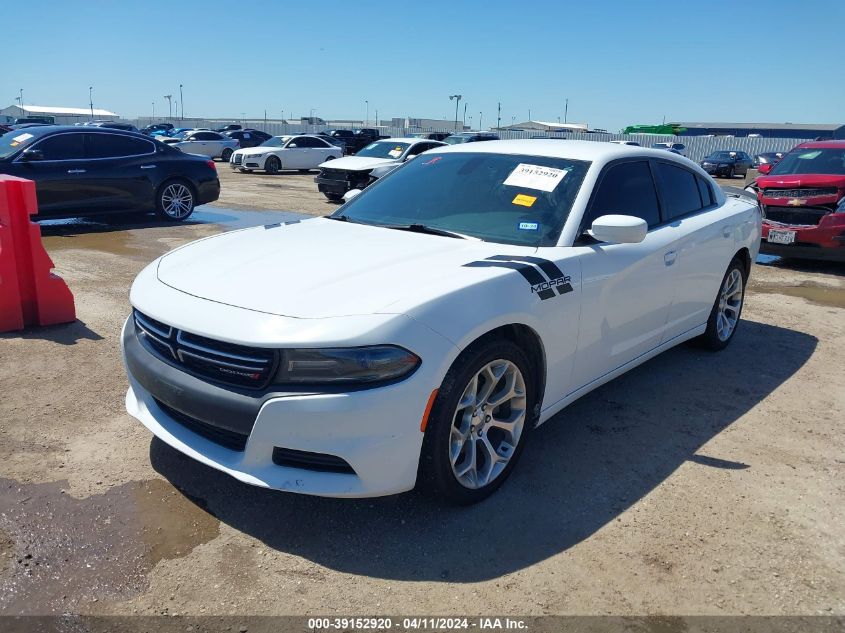 2C3CDXBG6GH121372 2016 DODGE CHARGER - Image 2