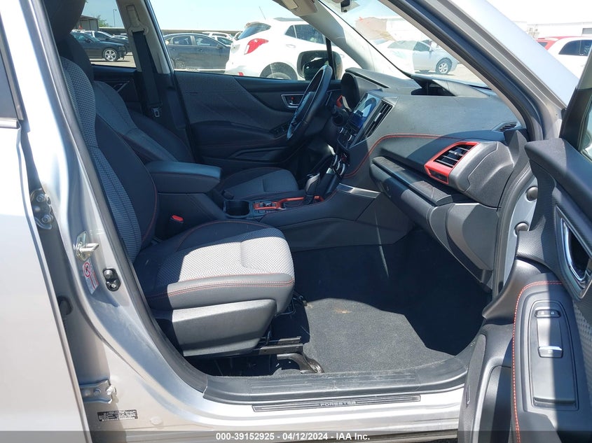 VIN JF2SKAPC0KH524988 2019 SUBARU FORESTER SPORT