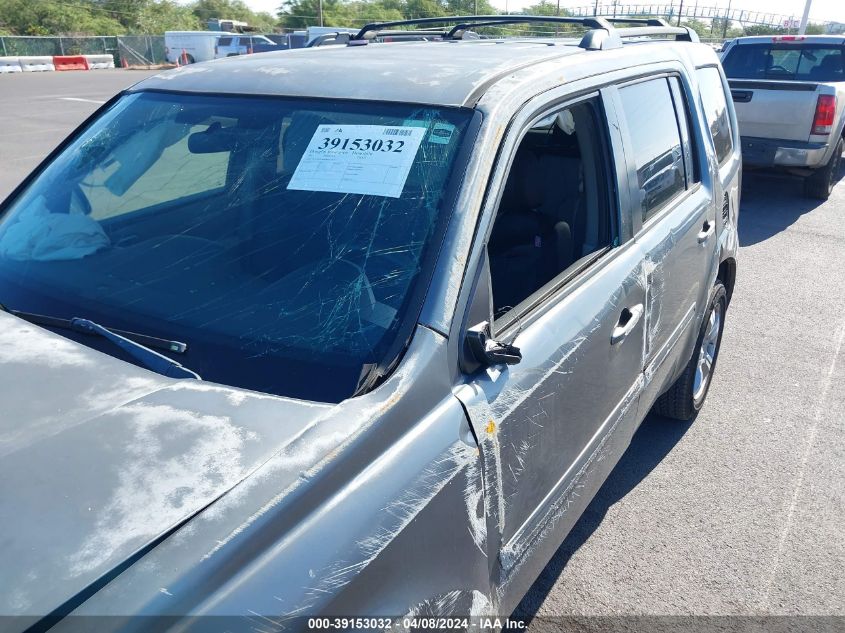 2013 Honda Pilot Ex VIN: 5FNYF4H40DB011037 Lot: 39153032