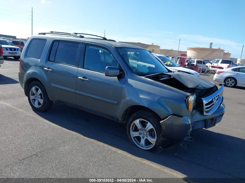 2013 Honda Pilot Ex VIN: 5FNYF4H40DB011037 Lot: 39153032