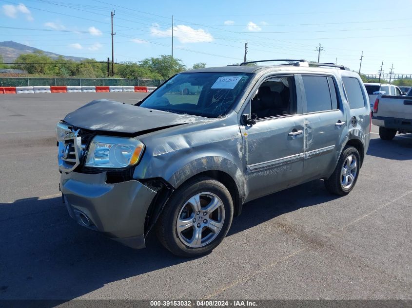 2013 Honda Pilot Ex VIN: 5FNYF4H40DB011037 Lot: 39153032