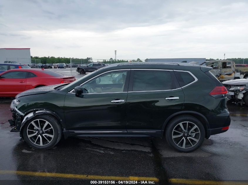 2019 Nissan Rogue Sl VIN: 5N1AT2MT9KC842344 Lot: 39153156