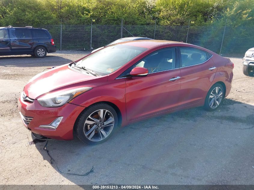 5NPDH4AE2FH553921 | 2015 HYUNDAI ELANTRA