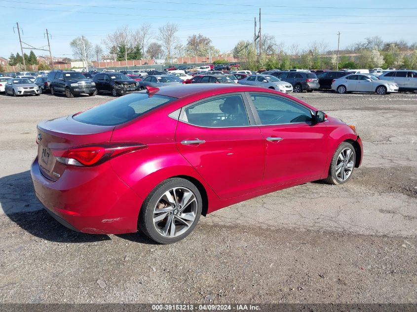 5NPDH4AE2FH553921 | 2015 HYUNDAI ELANTRA