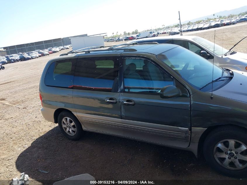 KNDUP131646569526 2004 Kia Sedona Ex/Lx