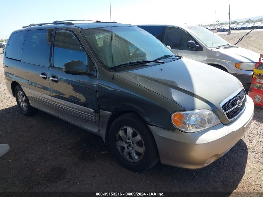 KNDUP131646569526 2004 Kia Sedona Ex/Lx