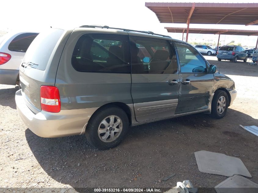 KNDUP131646569526 2004 Kia Sedona Ex/Lx