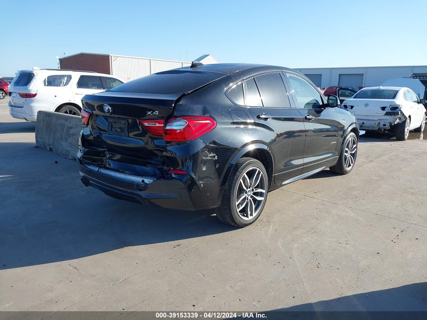 2015 BMW X4 xDrive28I VIN: 5UXXW3C51F0M87495 Lot: 39153339